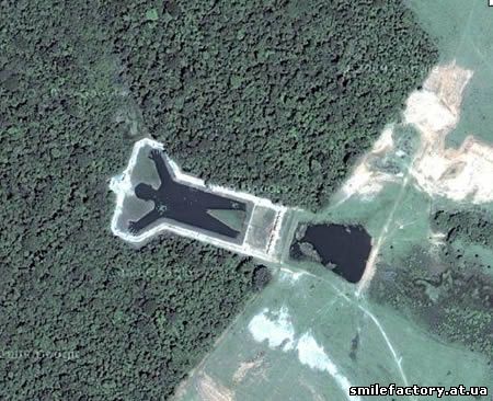 Необычные находки на Google Earth